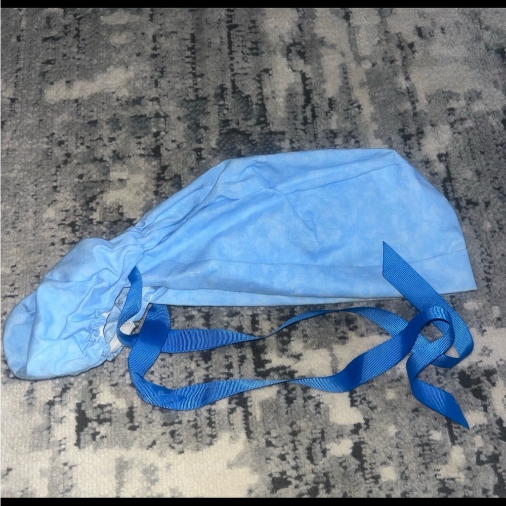 Light Blue Kids Headscarf Bandana - Picture 3 of 3